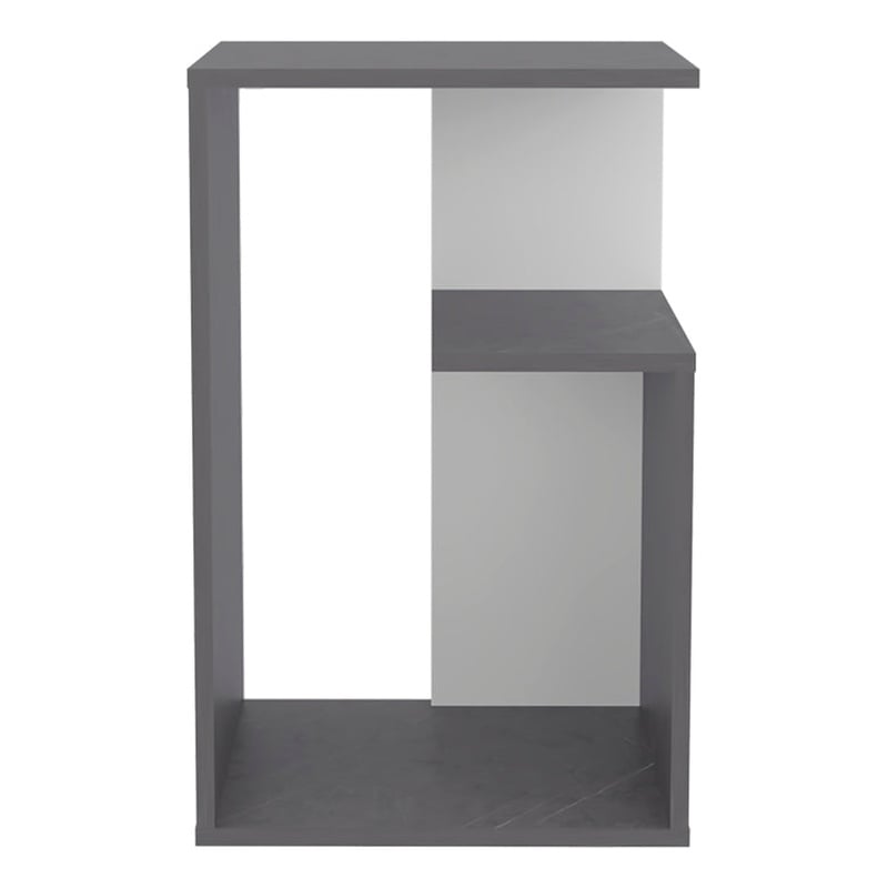 Side Table Sallis Living Room OnyxWhite