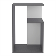 Side Table Sallis Living Room OnyxWhite