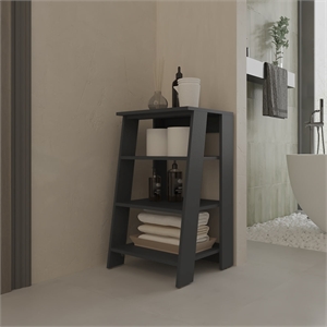 Bathroom Shelf Artesia Bathroom Black