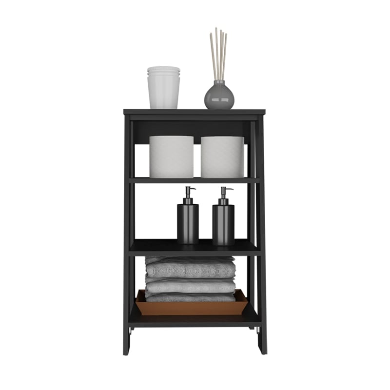 Bathroom Shelf Artesia Bathroom Black
