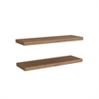 Double Floating Shelf Dallas Living Room Pine