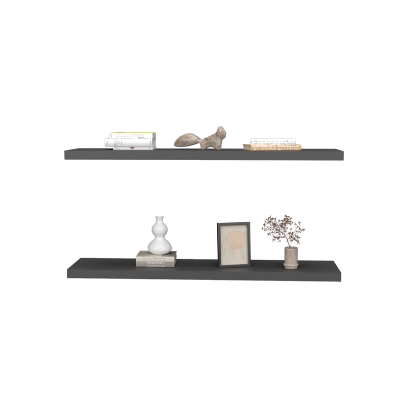 Floating Shelf Lyle Living Room Matt Gray