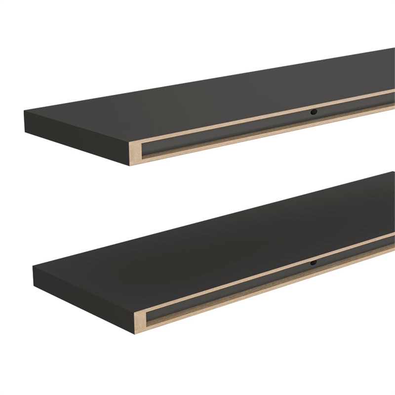 Floating Shelf Lyle Living Room Matt Gray