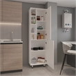 Shiprock Pantry Cabinet Kitchen White