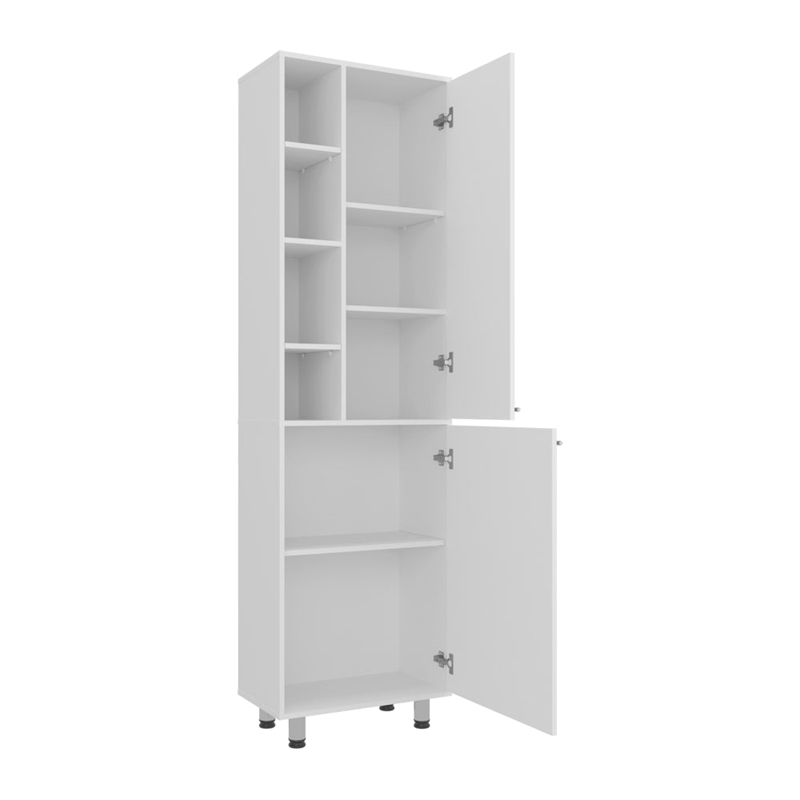 Shiprock Pantry Cabinet Kitchen White