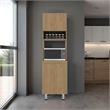 SOHAM Kitchen Pantry Cabinet Tall Storage Unit