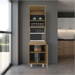 SOHAM Kitchen Pantry Cabinet Tall Storage Unit