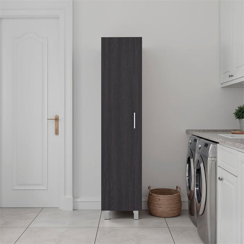 Hudson Premium  Storage Cabinet Manufactured Wood Finish