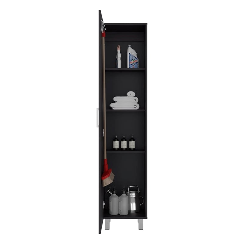 Hudson Premium  Storage Cabinet Manufactured Wood Finish