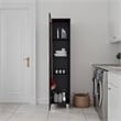 Hudson Premium  Storage Cabinet Manufactured Wood Finish