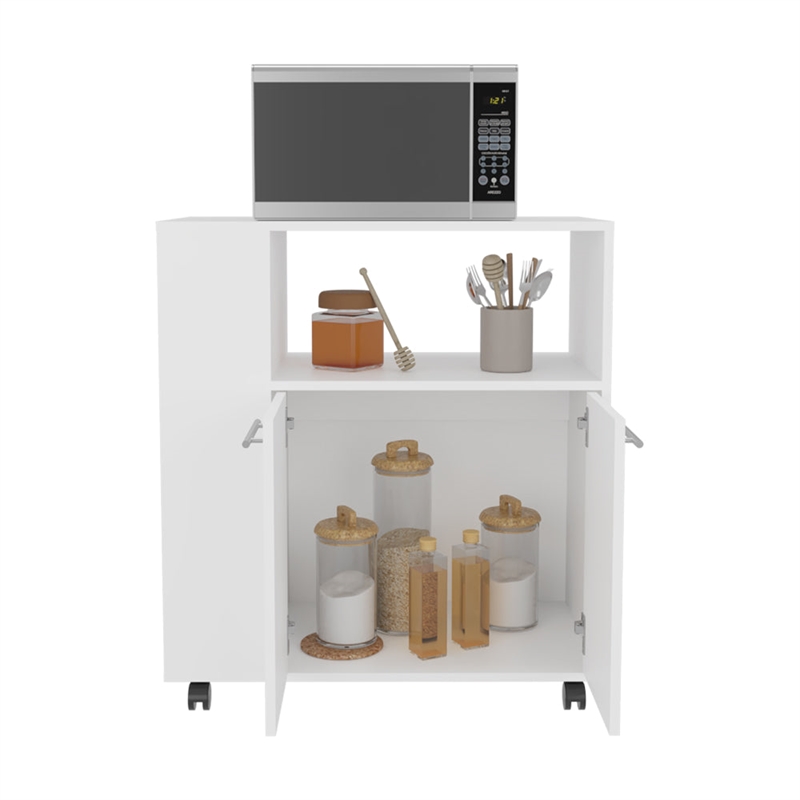 Bethesda Kitchen Cart Kitchen White