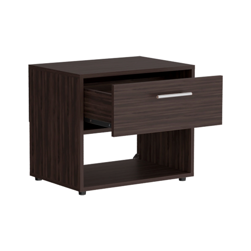 Beryl Junction Nigtstand Bedroom Dark Walnut