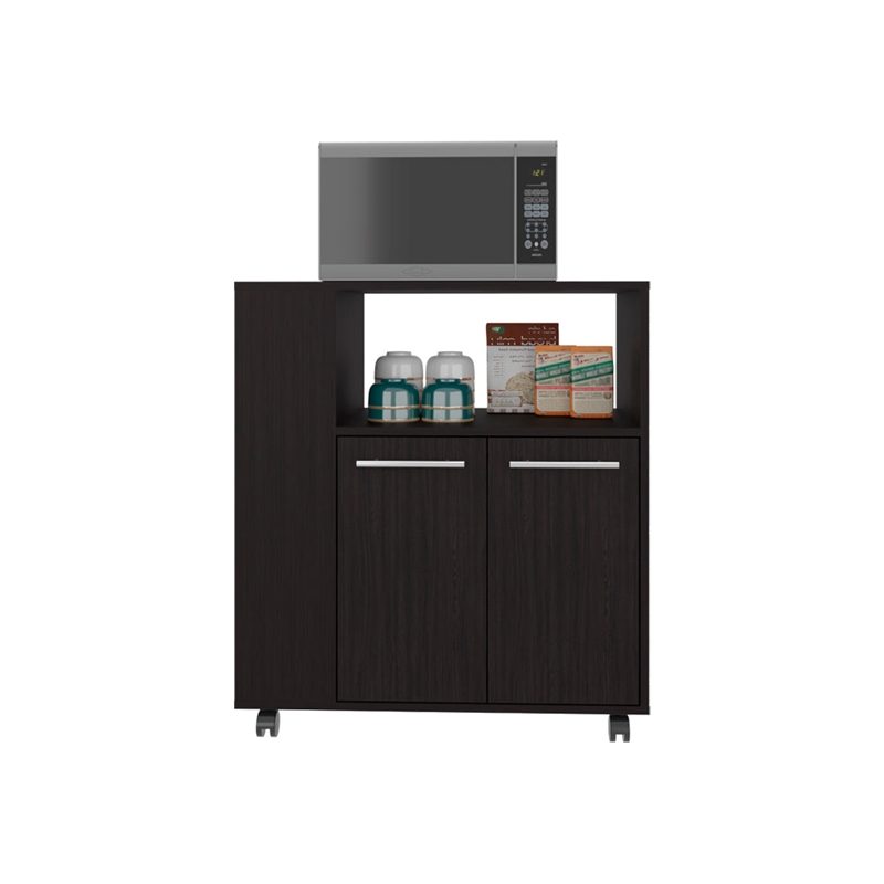 Bethesda Kitchen Cart Kitchen Black