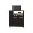 Bethesda Kitchen Cart Kitchen Black