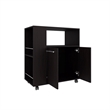 Bethesda Kitchen Cart Kitchen Black