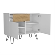 Farmington Sideboard Living Room  WhiteMacadamia