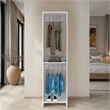 Maplewood Closet Slim Bedroom White