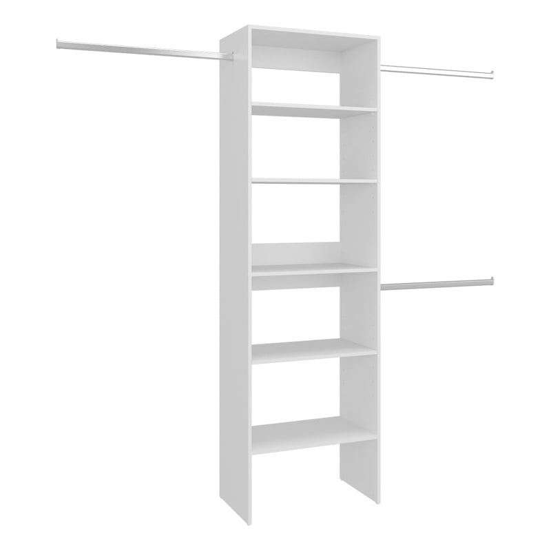 Cassville Closet System Open Wardrobe Organizer