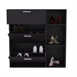 Whitaker Shoe Rack Bedroom Black