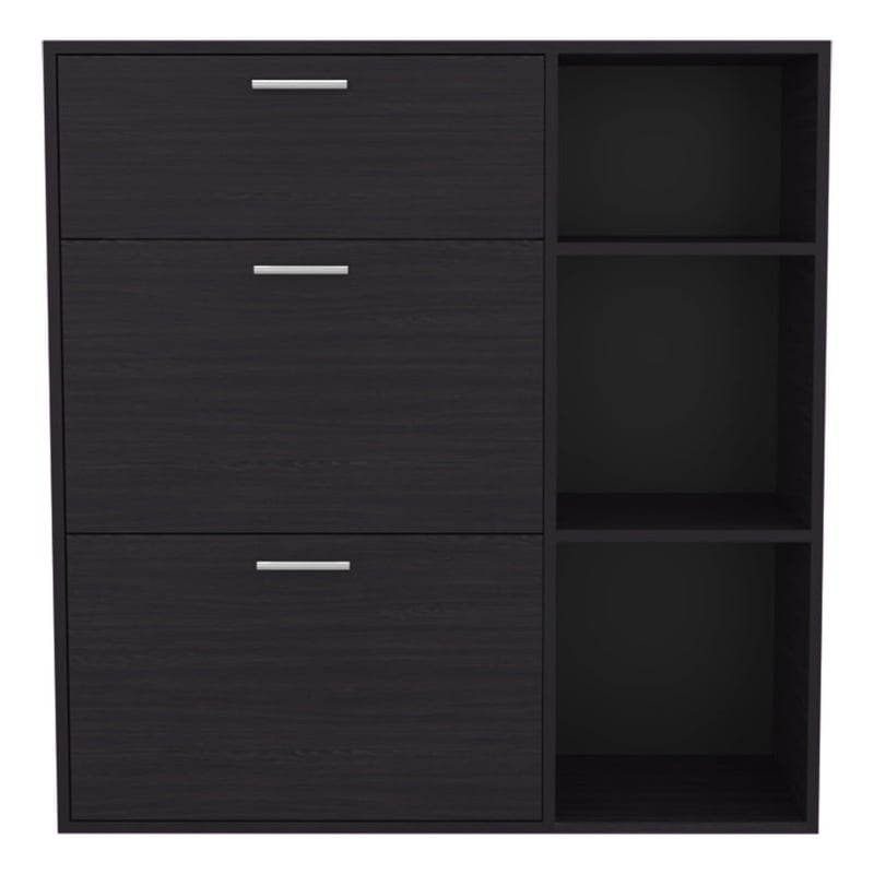 Whitaker Shoe Rack Bedroom Black