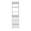 Maplewood Closet Boost Bedroom White Engineered Wood