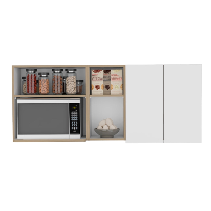 Nucla Wall Cabinet Kitchen White
