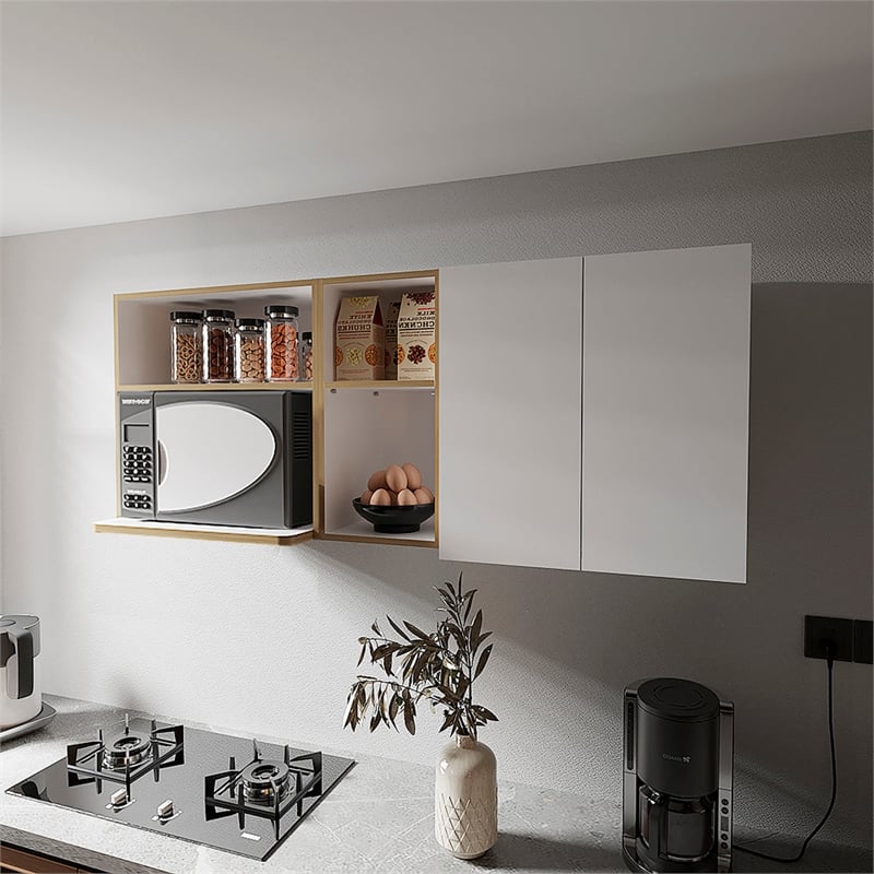 Nucla Wall Cabinet Kitchen White