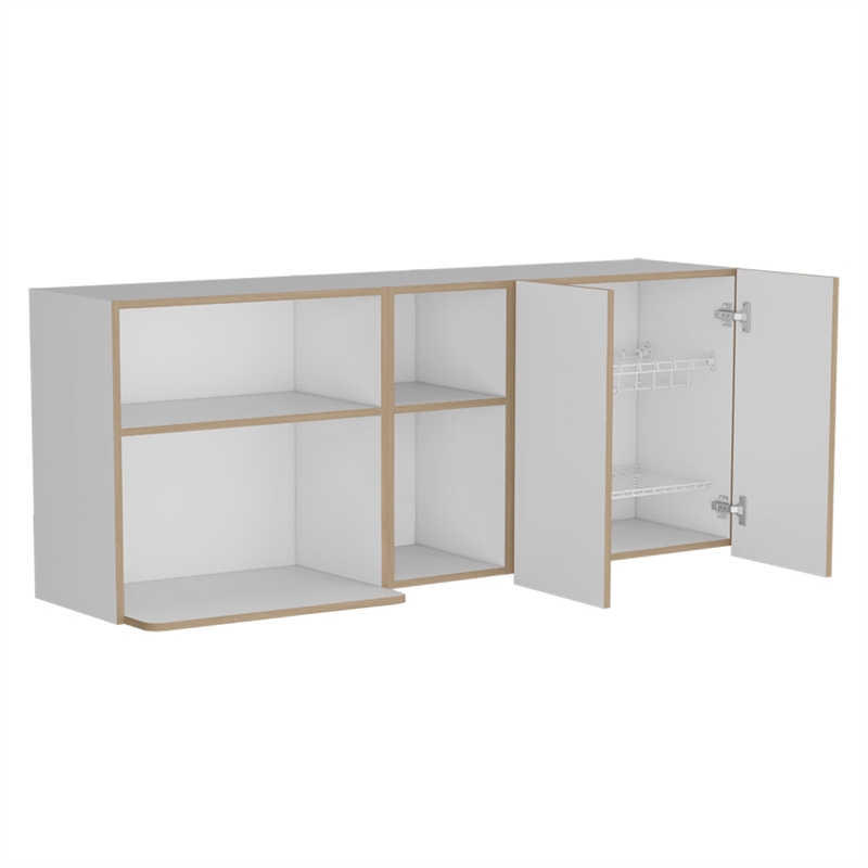 Nucla Wall Cabinet Kitchen White