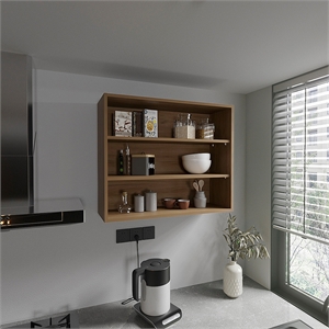 Lily Wall Cabinet with 3 Shelves Compact and Functional Storage