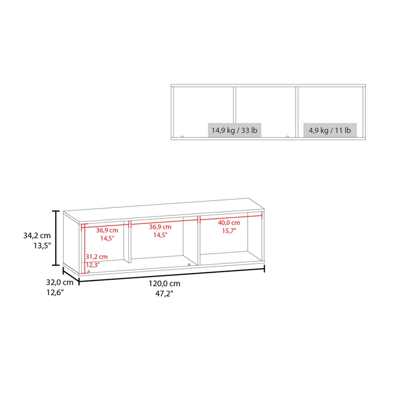 Tuckerman Wall Cabinet  White
