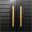 3 Doors Wood Armoire Wardrobe Closet organizer System with 4 Drawers in Black