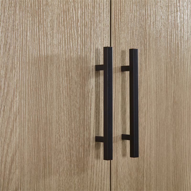 Closet Organizer System with 3Shelf Towers Wood Closet System with 3 Drawers Oak