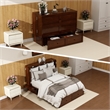 Livelylodge Teak Color Solid Wood Murphy Cabinet Bed with Drawers Space-Saving