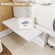 Livelylodge Wood Queen Murphy Bed with Storage Drawer in White