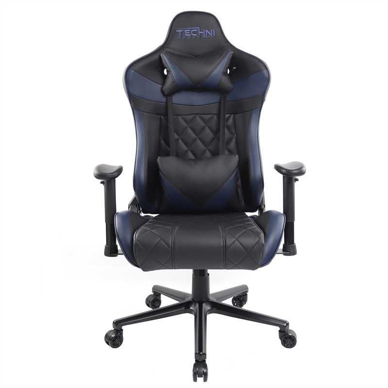 Techni Sport XL Ergonomic Gaming Chair Blue