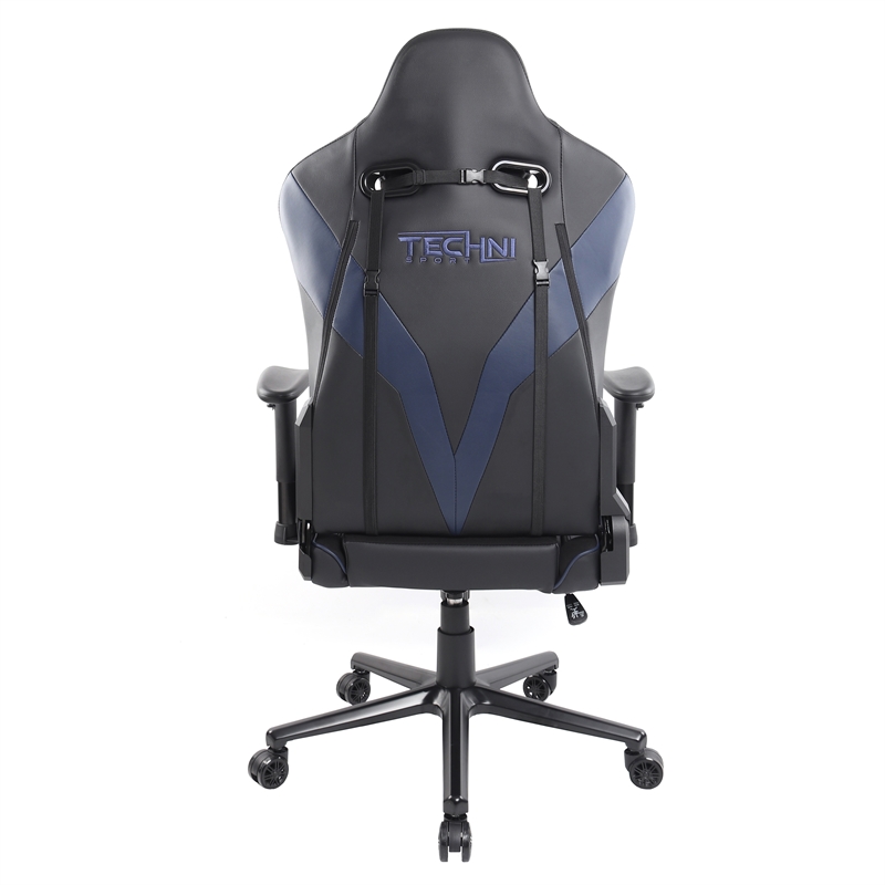 Techni Sport XL Ergonomic Gaming Chair Blue