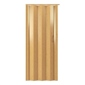 48&quot W PVC Foldable Accordion Doors or Privacy Room Divider - Gold