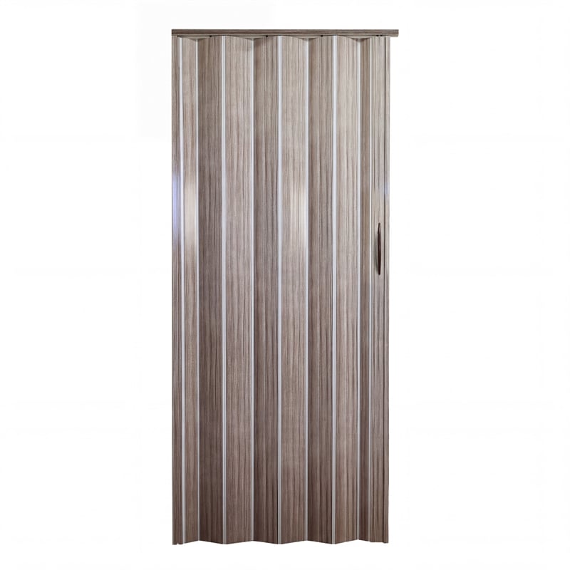 36&quot W Double Walled Foldable Heavy Duty Accordion Doors - Taupe