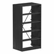 5-Drawer Dresser with Large Fabric Drawers - Black