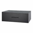 5-Drawer Dresser with Large Fabric Drawers - Black