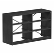 6-Drawer Dresser with Large Fabric Drawers - Black