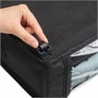 Set of 2 Under-Bed Rolling Storage Container with Transparent Cover
