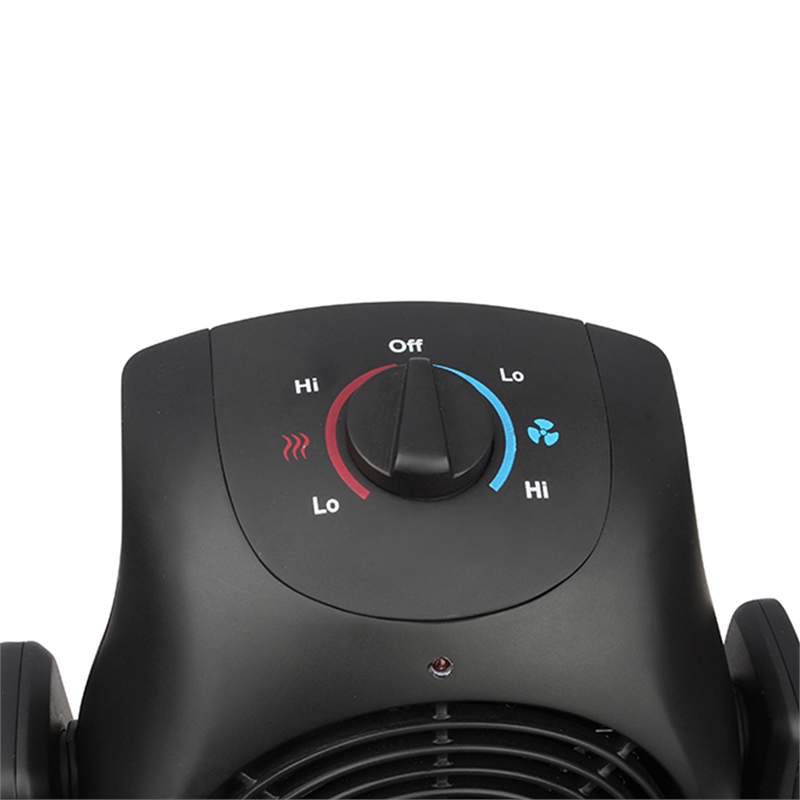 Techni Home 2-in-1 Portable 1500W Space Heater and Fan