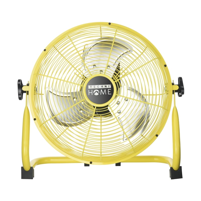 Techni Home 12in. Rechargeable Battery-Operated High Velocity Fan