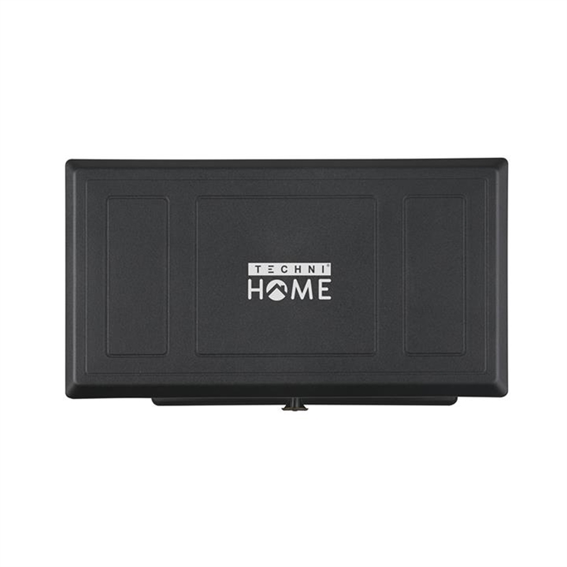 Techni Home 1500W Freestanding Electric Fireplace Heater with Flames