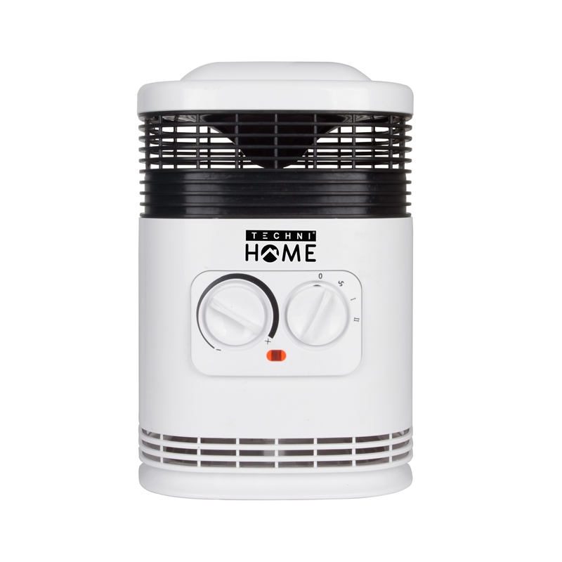 Techni Home 360degree Ceramic Space Heater with Adjustable Thermostat