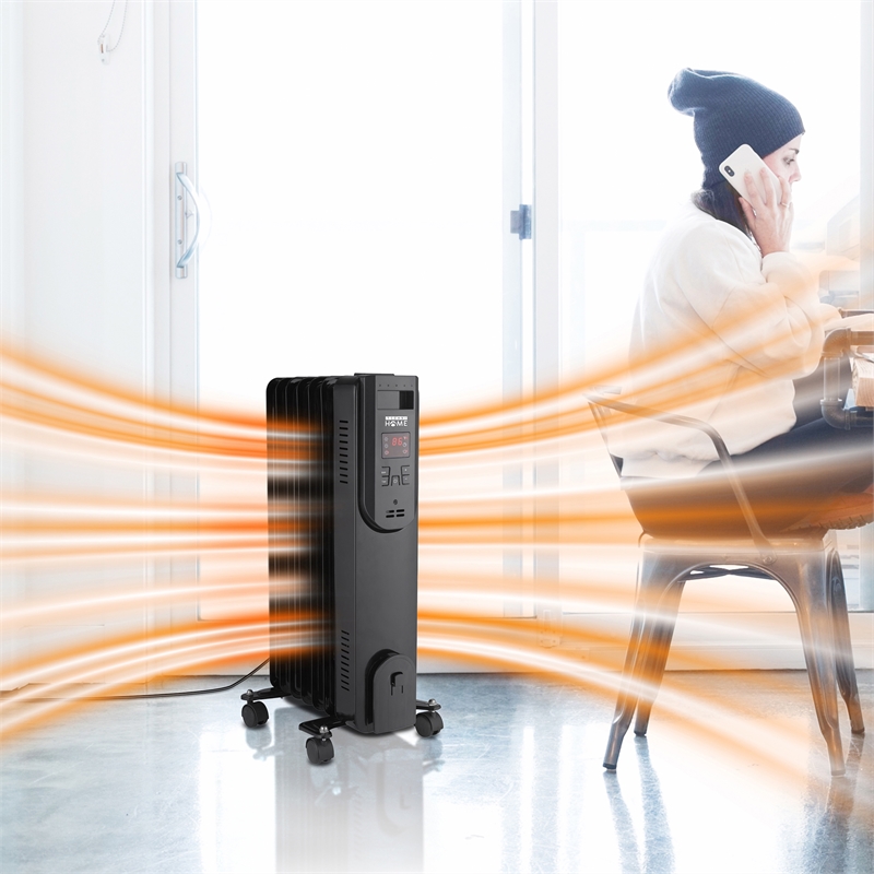 Techni Home Oil-Filled Radiator Space Heater