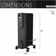 Techni Home Oil-Filled Radiator Space Heater