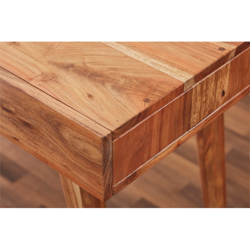 Pratt 39 inch Office Desk in Natural finish