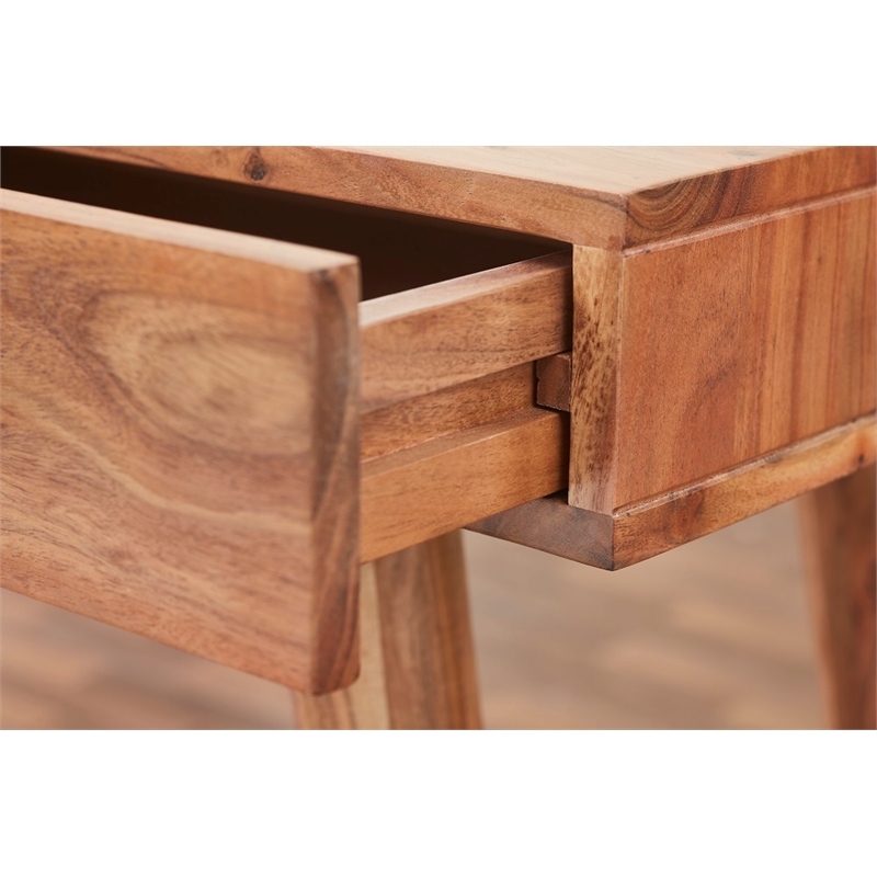 Pratt 39 inch Office Desk in Natural finish